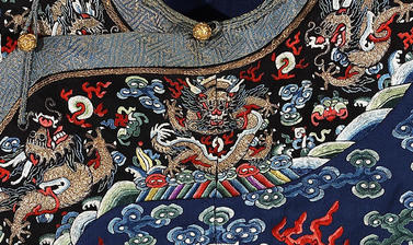 Man's formal robes (detail)