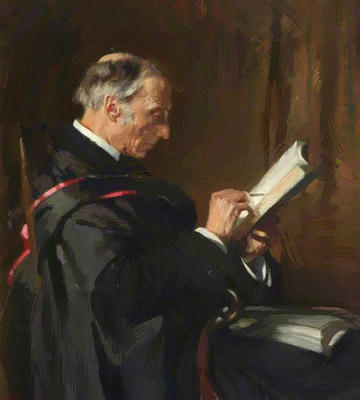 Portrait of Charles Heberden, Principal of Brasenose College, by Sir William Orpen, 1908 Portrait of Charles Heberden, Principal of Brasenose College, by Sir William Orpen, 1908